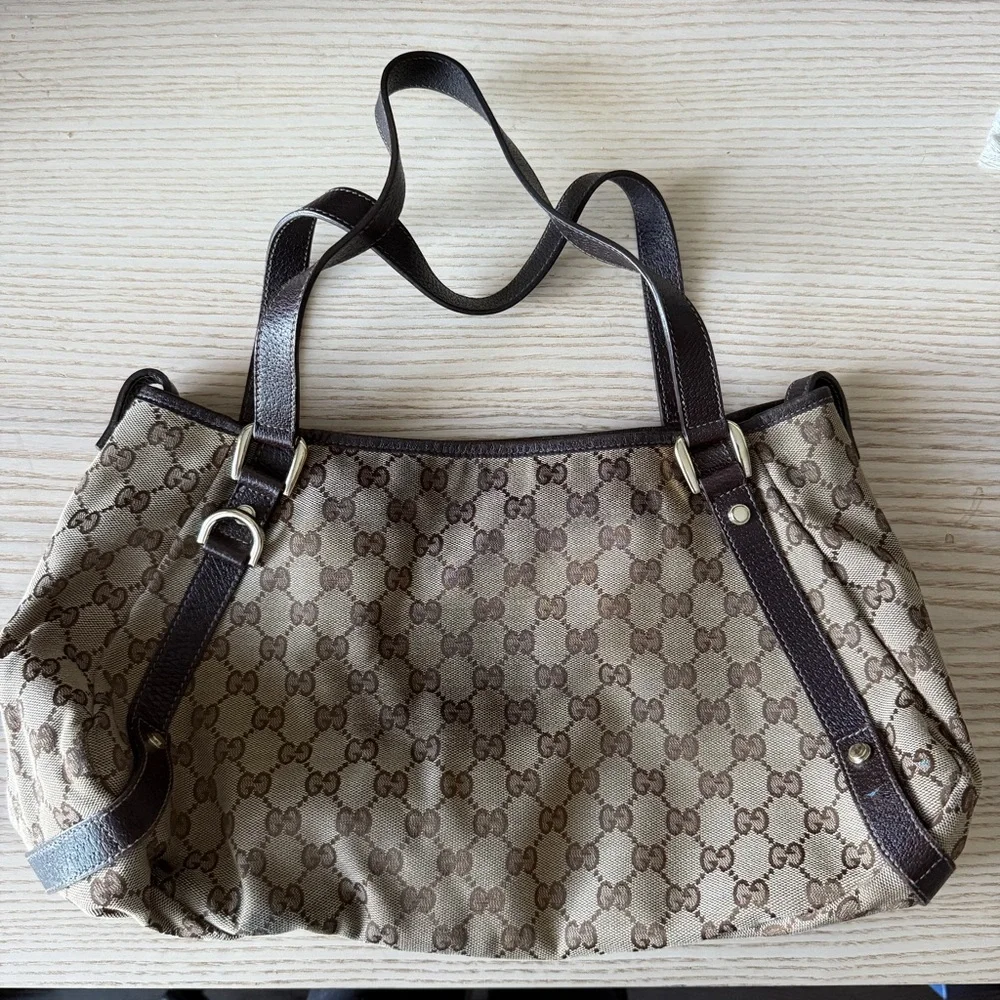 Vintage Gucci Monogram Bag - Picture 3 of 8